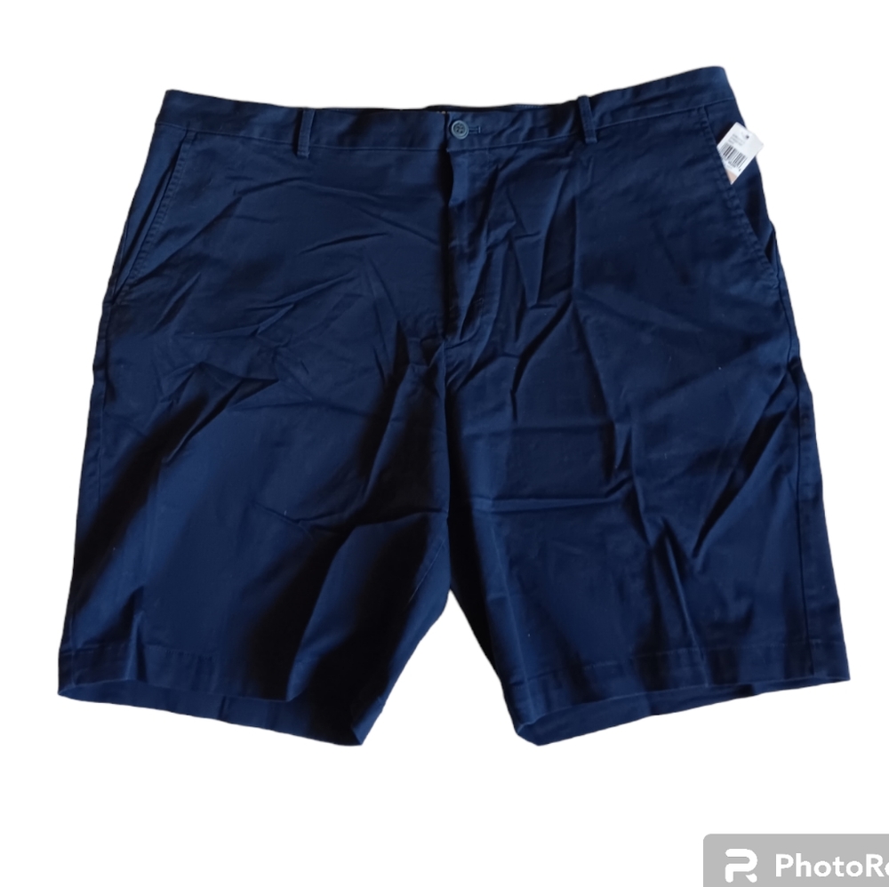 Mens Navy Blazer Izod Saltwater Stetch Short  Size 42 X 9.5 Nwt